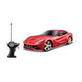 1/24 Scale 7" Remote Control Car Ferrari F12 Berlinetta - Full Color Logo